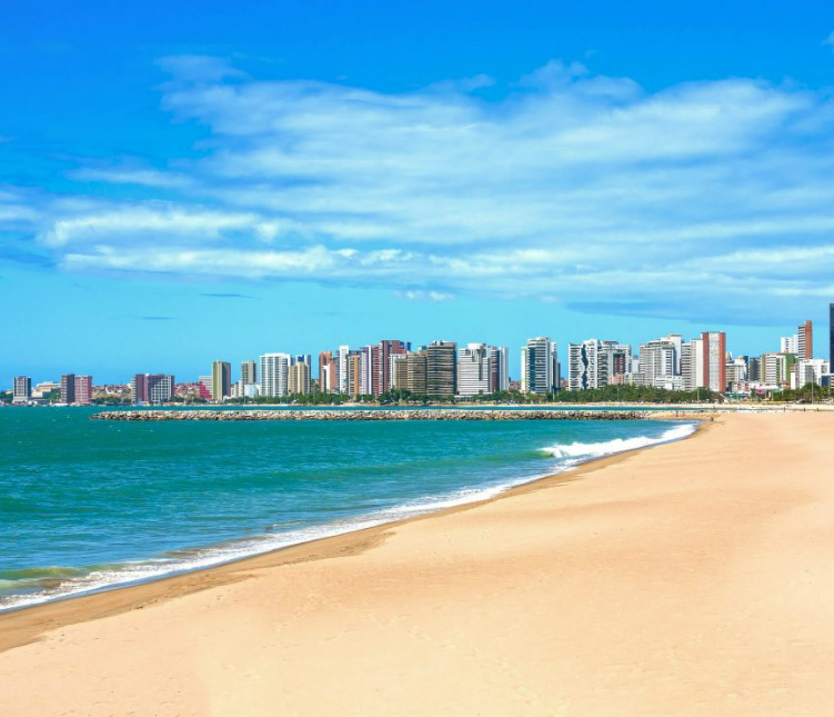 playa de fortaleza en brasil