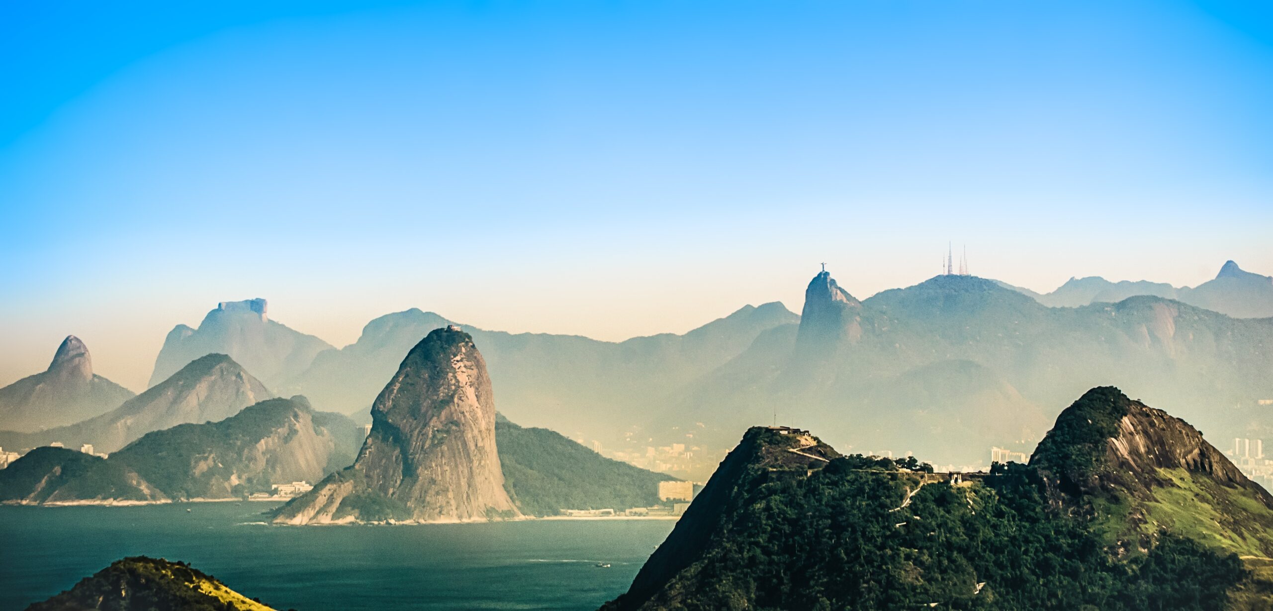 paisaje natural de rio de janeiro en brasil