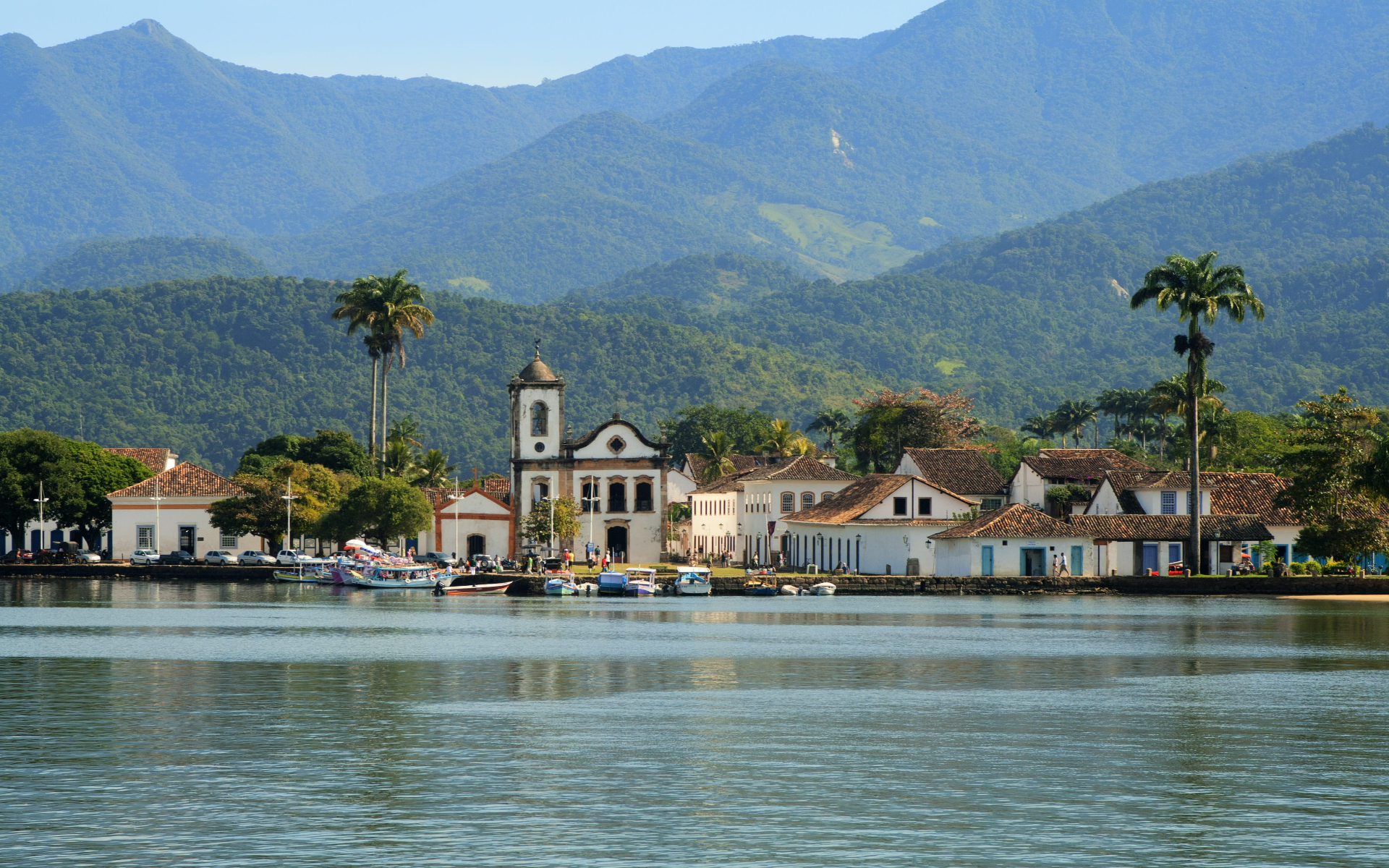 paisaje de Paraty en Rio de Janeiro Brasil